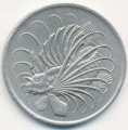 Сингапур 50 центов 1973 год - Рыба-скорпион (крылатка)