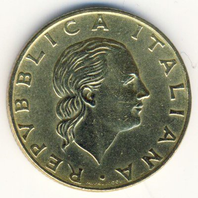 Италия 200 лир 1982 год