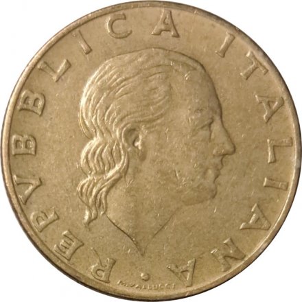 Италия 200 лир 1982 год