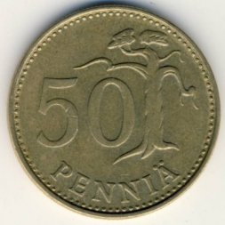 Финляндия 50 пенни 1981 год