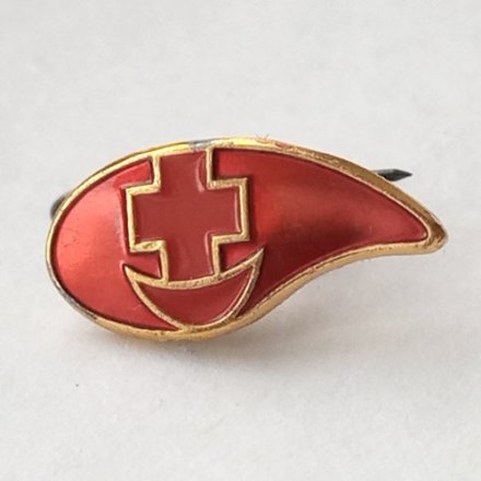 Значок Донор СССР &quot;Капля&quot;