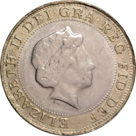 Великобритания 2 фунта 2012 год