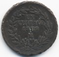 Мексика 1 сентаво 1889 год