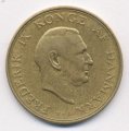 Дания 1 крона 1956 год - Король Фредерик IX