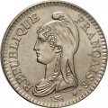 Франция 1 франк 1992 год - 200 лет Французской республике