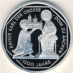 ФРГ 10 марок 2000 год