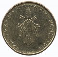 Ватикан 20 лир 1976 год - Папа Павел VI