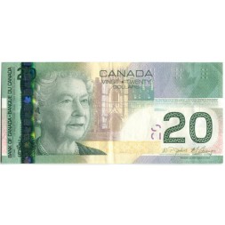 Канада 20 долларов 2004 (2008) год - XF