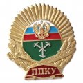 Значок &quot;Петрозаводское президентское кадетское училище&quot;, латунь