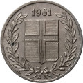 Исландия 25 эйре 1961 год