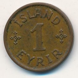 Исландия 1 эйре 1931 год