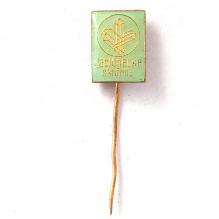 Значок-иголка Jablonecke sklarny. Чехия