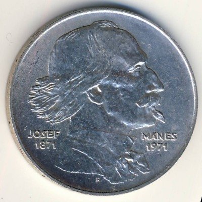 Чехословакия 100 крон 1971 год - Йозеф Манес