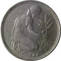 ФРГ 50 пфеннигов 1966 год (J)