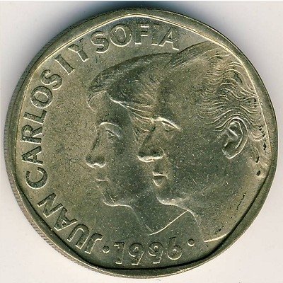 Испания 500 песет 1996 год