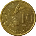 Марокко 10 сантимов 2019 год