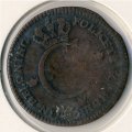 Швеция 1/2 скиллинга 1827 год