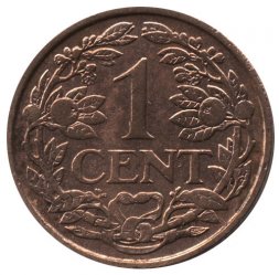 Нидерланды 1 цент 1926 год