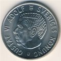Швеция 2 кроны 1971 год - Король Густав VI Адольф