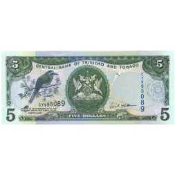 Тринидад и Тобаго 5 долларов 2006 год - UNC