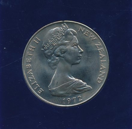 Новая Зеландия 1 доллар 1972 год