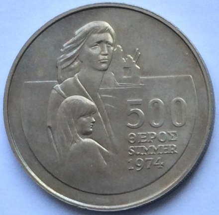 Кипр 500 милей 1976 год - Беженцы