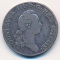 Швеция 1/6 риксдалера 1777 год
