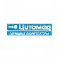 Значок Цитомед. Пептидные биорегуляторы (синий)