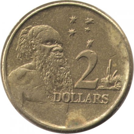 Австралия 2 доллара 2008 год - VF-