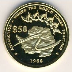 Самоа 50 тала 1988 год
