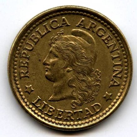 Аргентина 50 сентаво 1970 год