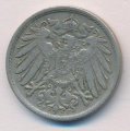 Германия 10 пфеннигов 1911 год (F)