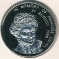 Замбия 1000 квача 1998 год - Принцесса Диана
