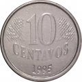 Бразилия 10 сентаво 1995 год - Фигура Республики