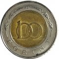 Венгрия 100 форинтов 2008 год