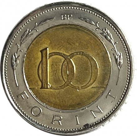 Венгрия 100 форинтов 2008 год
