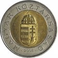 Венгрия 100 форинтов 2008 год
