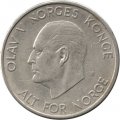 Норвегия 5 крон 1963 год - Король Улаф V