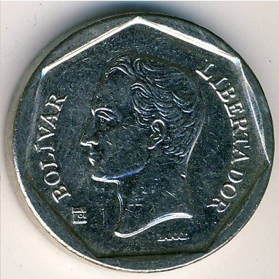 Венесуэла 20 боливаров 2001 год