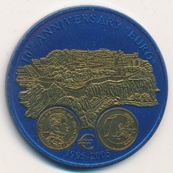 Либерия 5 долларов 2005 год