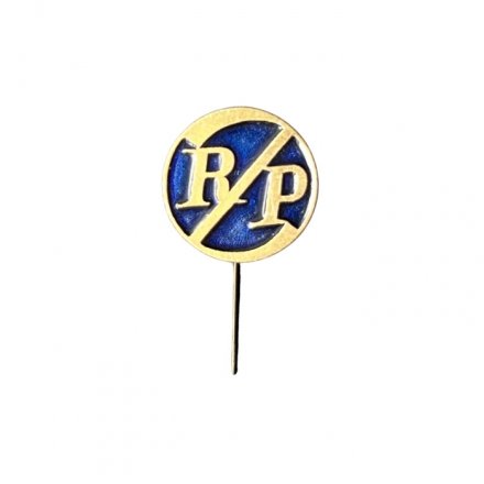 Значок-иголка RP (синий)