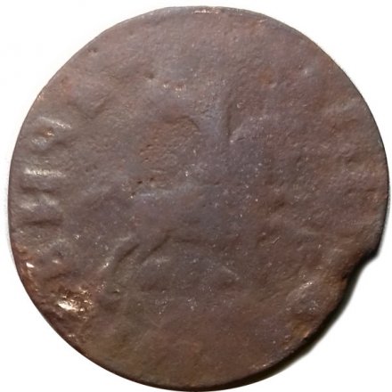 1 копейка 1716 год МД Пётр I (1699 - 1725) - F