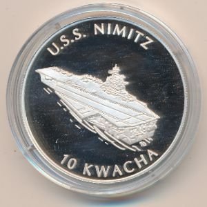 Малави 10 квач 2002 год - U.S.S. Nimitz