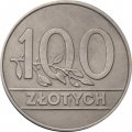Польша 100 злотых 1990 год