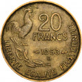 Франция 20 франков 1953 год (B)