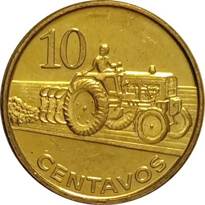 Мозамбик 10 сентаво 2006 год - Тракторист