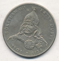 Монета Польша 50 злотых 1982 год - Болеслав III Кривоустый (1102-1138)