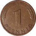 ФРГ 1 пфенниг 1978 год (G)