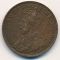 Канада 1 цент 1917 год