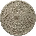 Германия 5 пфеннигов 1897 год (A)